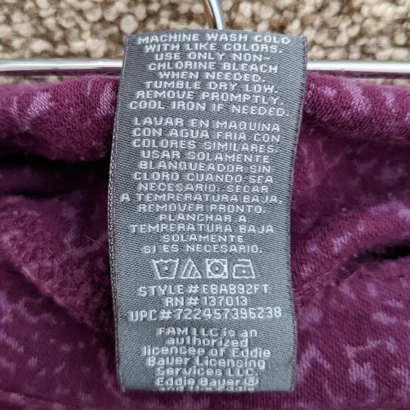 Eddie Bauer Purple Cold Weather Lounge Leggings - Women's Medium - Picture 6 of 8